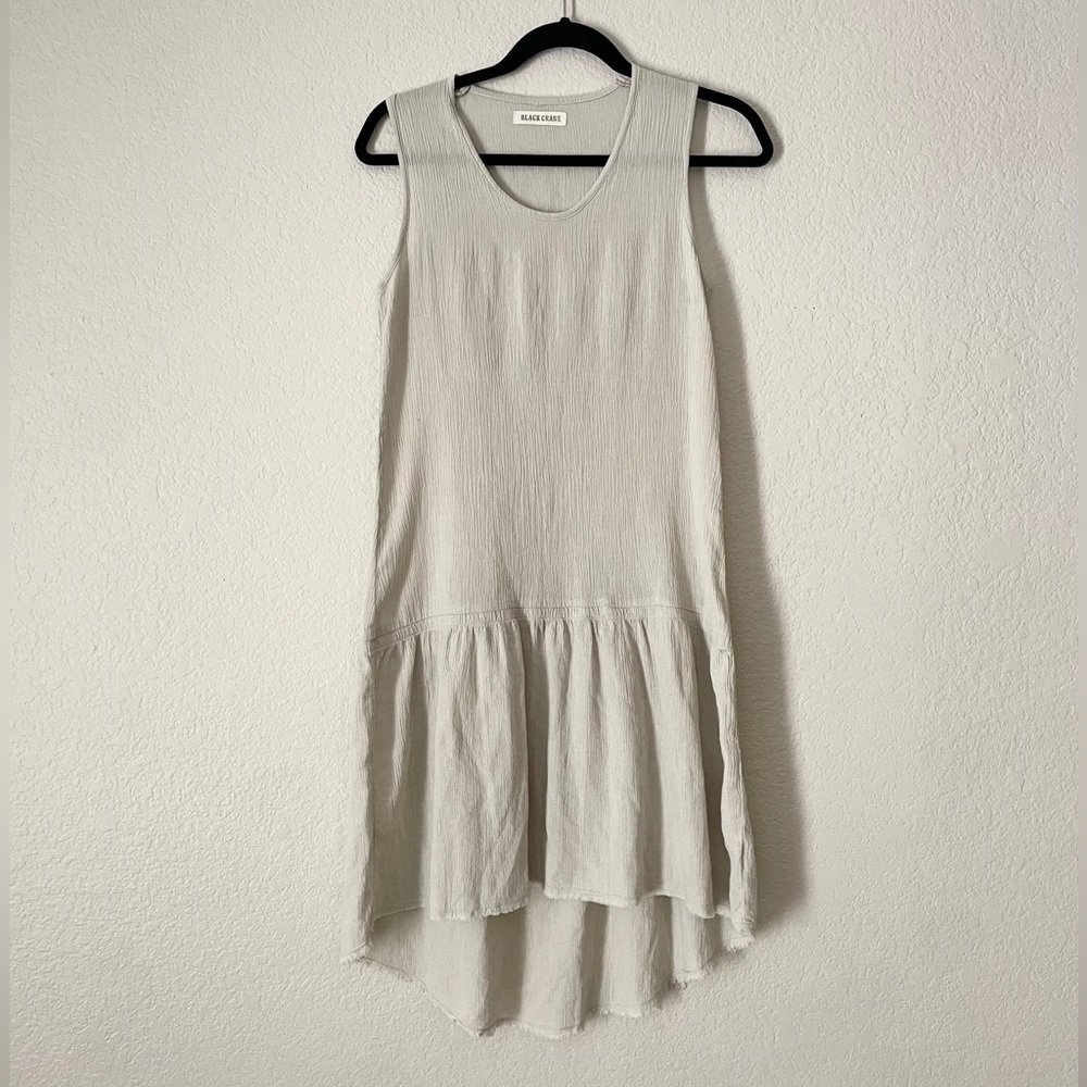 Black Crane‎ Women's Drop Waist tank dress